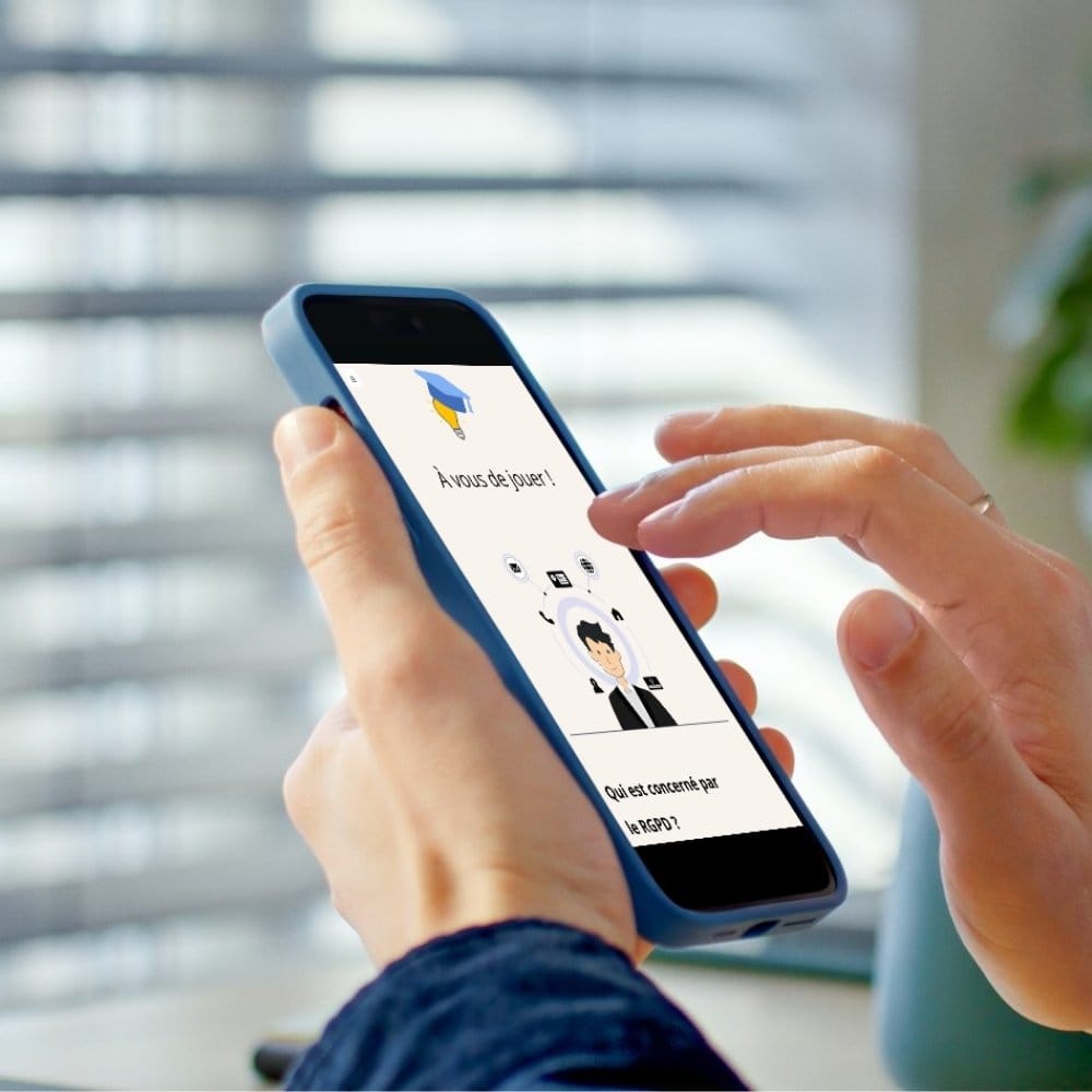 E-learning RGPD personnalisé avec rôle du DPO, procédures internes et canaux de contact