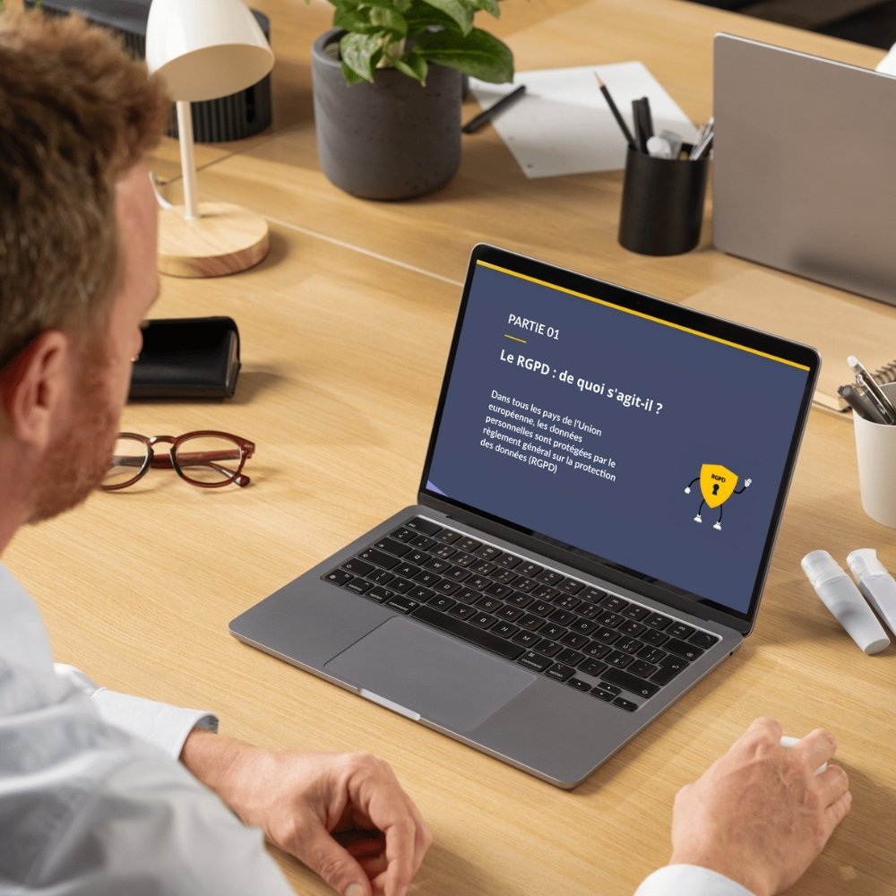 Formation RGPD en e-learning sur les principes de protection des données personnelles